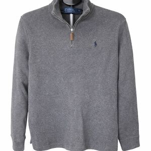 Ralph Lauren Polo Dark Gray Cotton Top